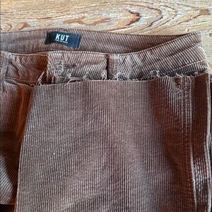 Kut from the Kloth Brown Ankle Flare Jeans
